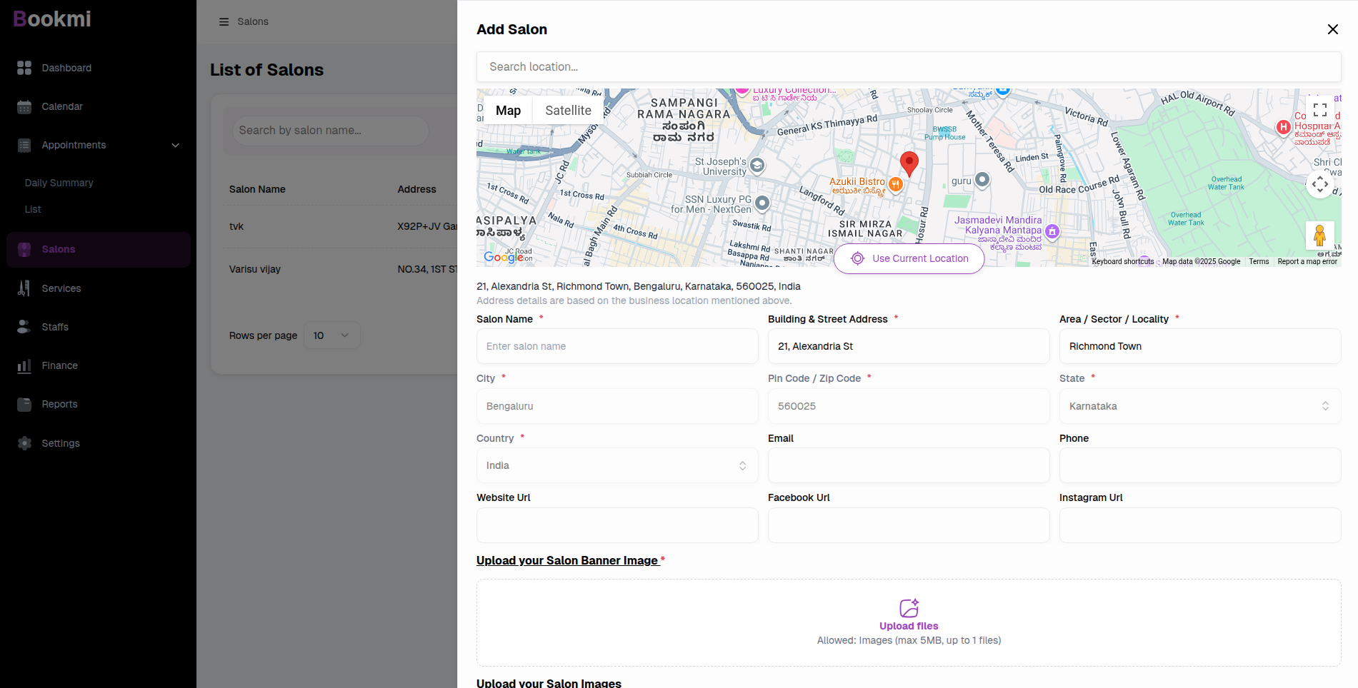 Smart Dashboard Interface